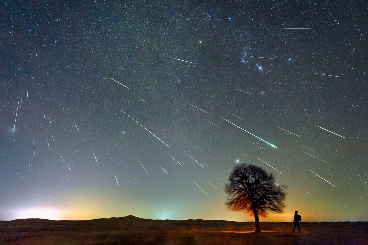 Orionídeas: chuva de meteoros do Cometa Halley será visível em outubro